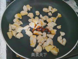 青豆鸡肉炒饭的做法步骤：5