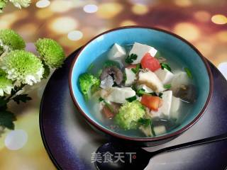 改良版西施豆腐汤的做法步骤：28
