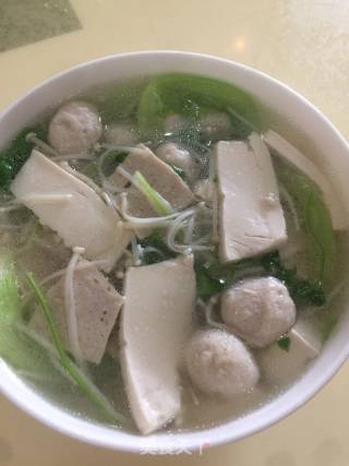 金针菇豆腐汤的做法步骤：9