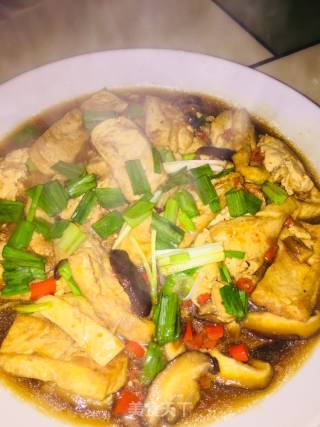 香菇烧豆腐的做法步骤：8