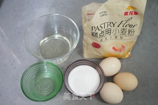 全蛋海绵芝麻蛋糕的做法步骤：1