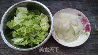 白菜炒豆腐的做法步骤：4