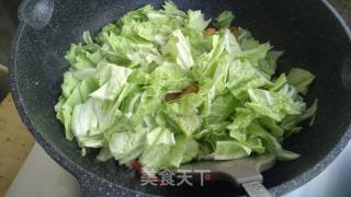 白菜炒豆腐的做法步骤：12
