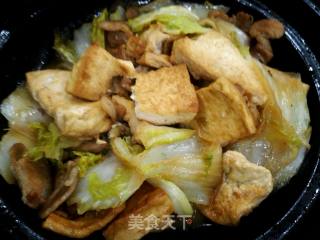 砂锅白菜豆腐的做法步骤：16