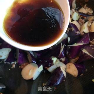 蒜香肉末茄子的做法步骤：6
