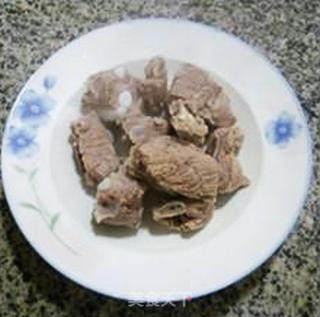 排骨烧望潮的做法步骤：1