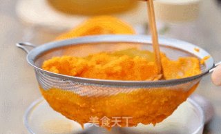 爆好吃的芝心南瓜桂花饼，竟然不用烤箱的做法步骤：5
