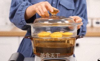 爆好吃的芝心南瓜桂花饼，竟然不用烤箱的做法步骤：15