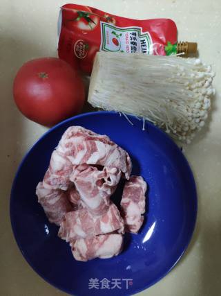 番茄肥牛锅的做法步骤：1