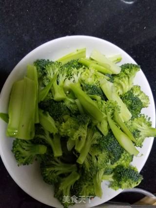 蒜蓉西蓝花的做法步骤：1
