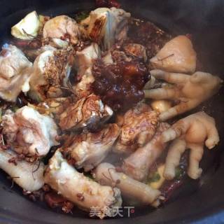 鸡块炖杏鲍菇的做法步骤：5