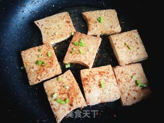 香煎豆腐的做法步骤：6