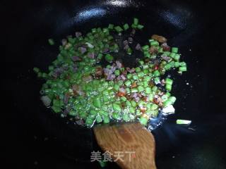 腊肉炒四季豆的做法步骤：7