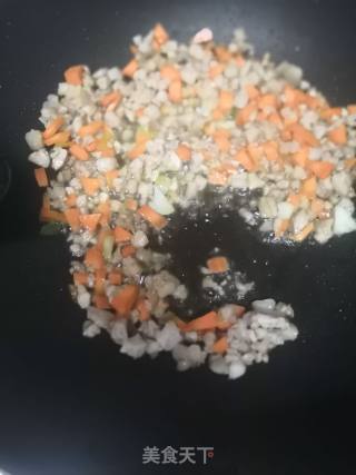 五花肉拌饭的做法步骤：4