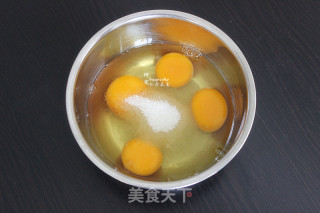 红薯橘香蛋糕的做法步骤：4