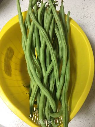 四季豆炒肉的做法步骤：1