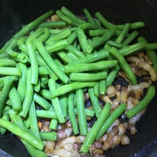 四季豆炒肉的做法步骤：12