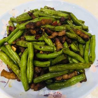 四季豆炒肉的做法步骤：15
