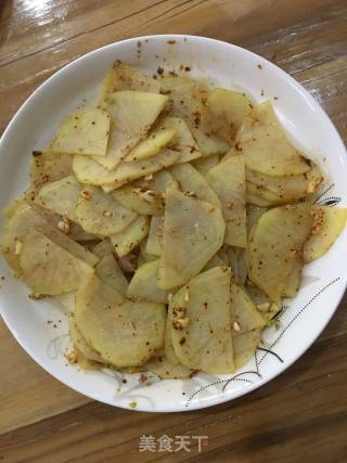 凉拌土豆片的做法步骤：8