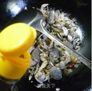 香炒白玉蟹的做法步骤：7