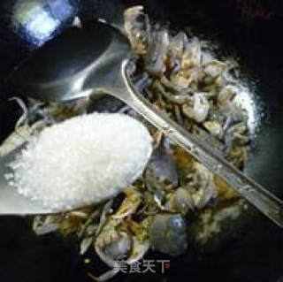 香炒白玉蟹的做法步骤：8
