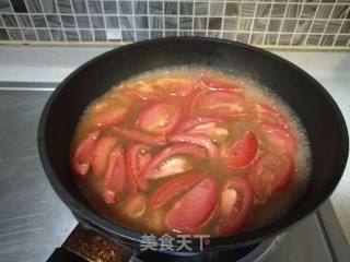 番茄炒牛肉的做法步骤：5