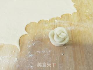 花朵面包的做法步骤：7