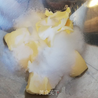 蔓越莓磅蛋糕的做法步骤：1