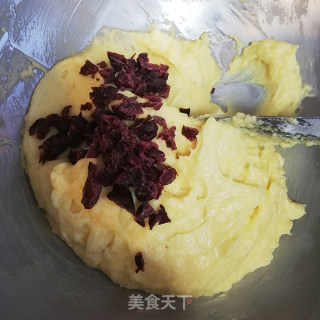 蔓越莓磅蛋糕的做法步骤：7