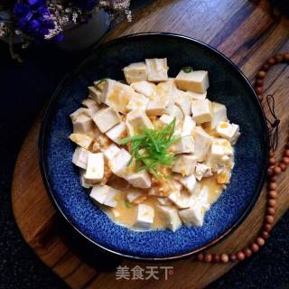 蛋黄豆腐的做法步骤：10