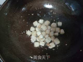 笋瓜鱼丸炒豆腐的做法步骤：6