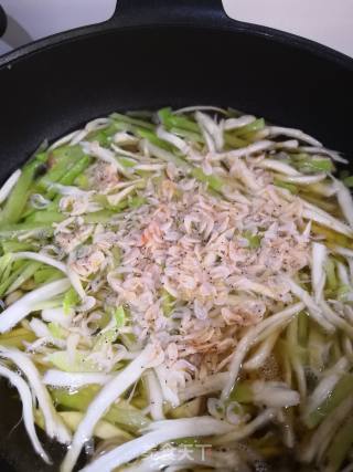 虾皮青萝卜杏鲍菇的做法步骤：6