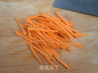糖醋双丝的做法步骤：3