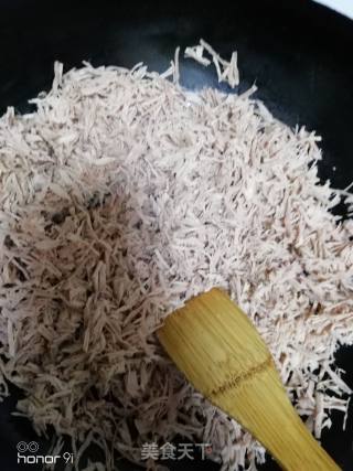 原味猪肉松的做法步骤：2