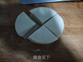 油炸饺子皮的做法步骤：3
