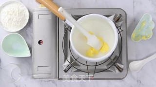 爆浆珍珠奶茶脏泡芙的做法步骤：6