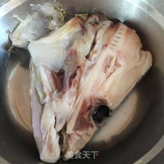 【锡纸鲽鱼头】的做法步骤：1