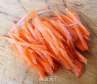 苦菊拌四宝#快手素菜#的做法步骤：2
