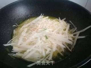 萝卜丝烧豆腐的做法步骤：4