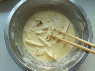 酥炸杏鲍菇的做法步骤：8