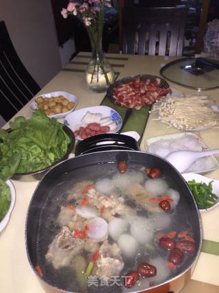 大骨头火锅的做法步骤：7