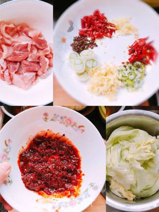 水煮肉片的做法步骤：1
