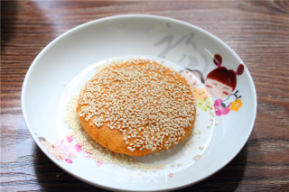 芝麻红薯饼的做法步骤：6