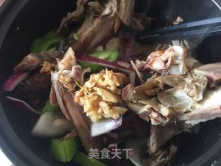 爆炒鸭架子的做法步骤：7