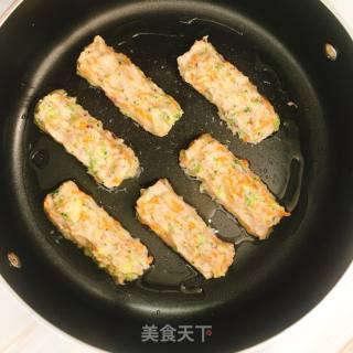 西兰花鸡肉一口酥的做法步骤：6