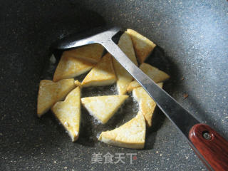 番茄炒老豆腐的做法步骤：3