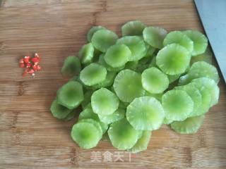 白玉菇炒莴苣的做法步骤：5