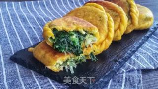 发面南瓜菜盒子的做法步骤：11