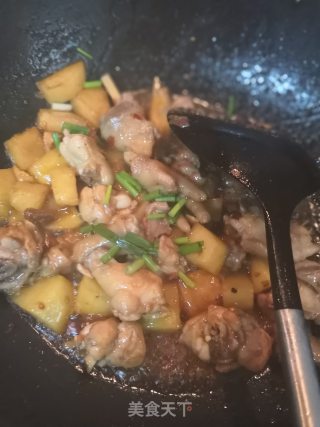 土豆焖鸡块的做法步骤：10