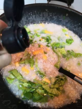 燕麦韭菜粥的做法步骤：6